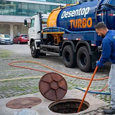 Desentupimento em condomínios em Caiuá, SP