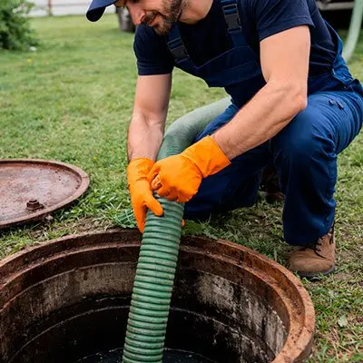 Desentupir rede de esgoto em Brotas