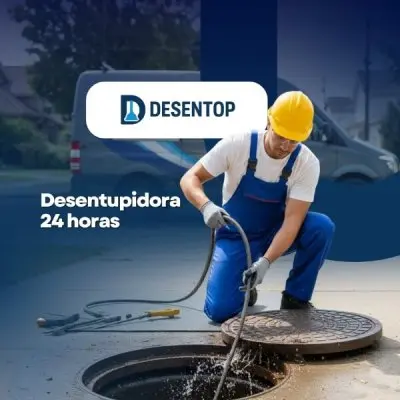 Empresa desentupidora que desentope em Júlio Mesquita, SP